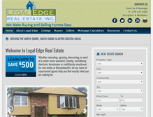 Tablet Screenshot of legaledgere.com